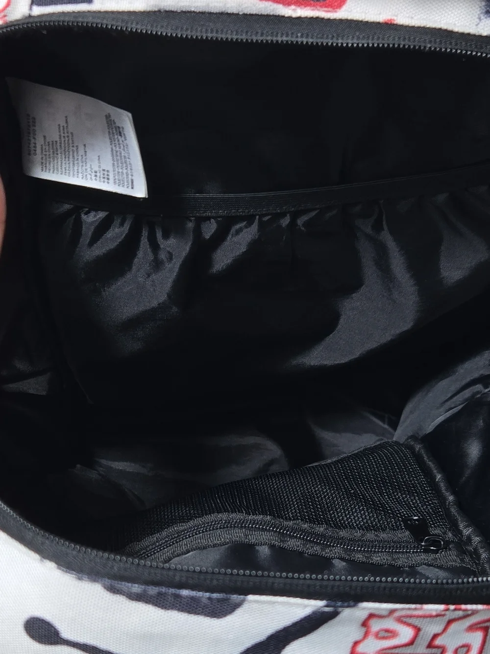 Jordan White, Black and Red Jumpman Logo Backpack